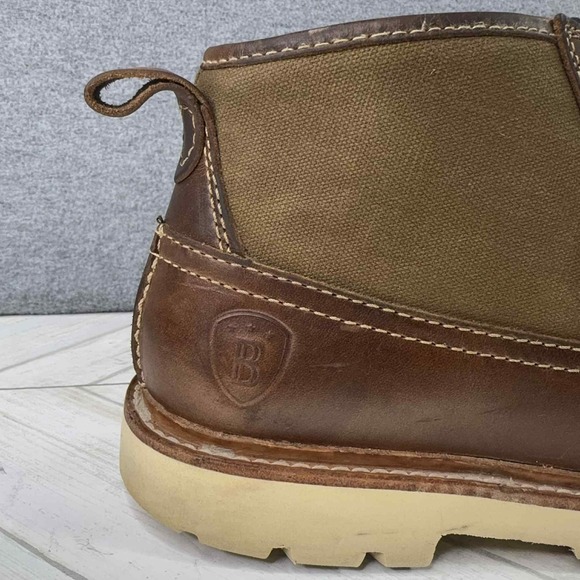 Boston Boot Co‎ Cambridge Chukka Brown Leather Waterproof Work Boots Men\'s 7.5 main image 10
